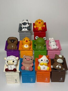 Farm Animal Toys for Toddle Montessori Learning